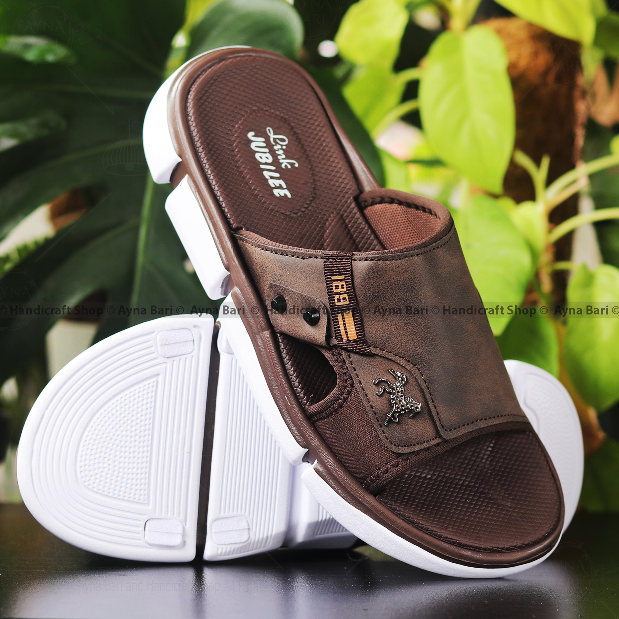 Picture of Trendsetter -Slides for Boys and Girls | Jubilee- 189 Horse  | slides Light weight slides Made In Chain Shoe for man supper soft and comfortable with