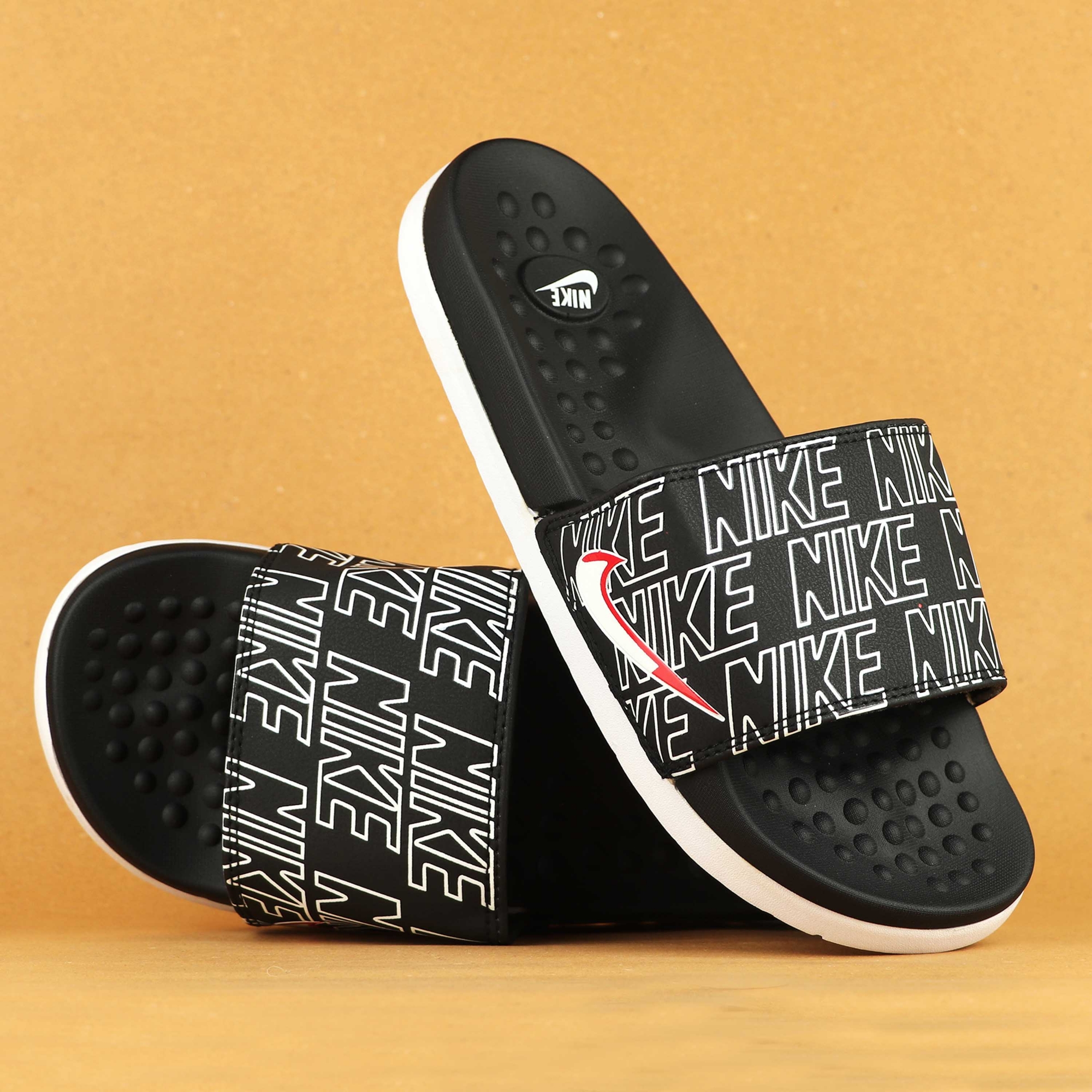 Picture of Premium Quality Slides for Men | N i k e e  |New Collection Slides for Boys slipper Room Slipper