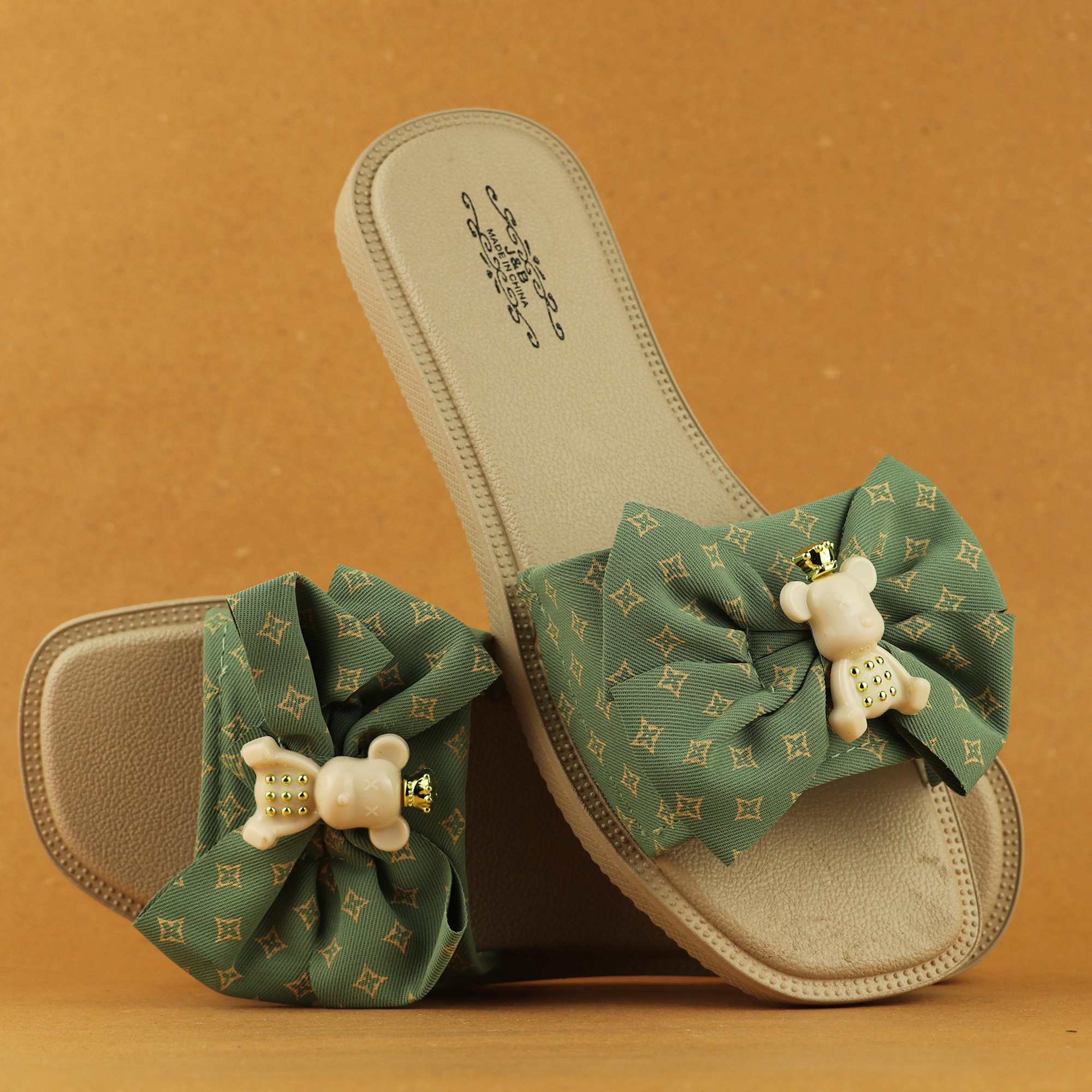 Picture of Slipper for Girls Sandal for Women | J & B -  |  house slipper sandal for woman Slipper for child Room slipper Shoe for woman slipper for girls Sami Heel bow Show slipper Slides for Girls shoe for women China Slipper Juta Baschader Juta