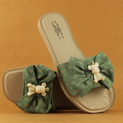 Picture of Slipper for Girls Sandal for Women | J & B -  |  house slipper sandal for woman Slipper for child Room slipper Shoe for woman slipper for girls Sami Heel bow Show slipper Slides for Girls shoe for women China Slipper Juta Baschader Juta