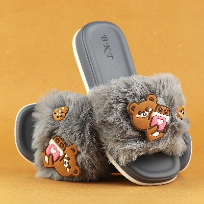 Picture of Flat Slipper for girls New collection Winter slipper for women Room Slipper house slipper wool slipper
