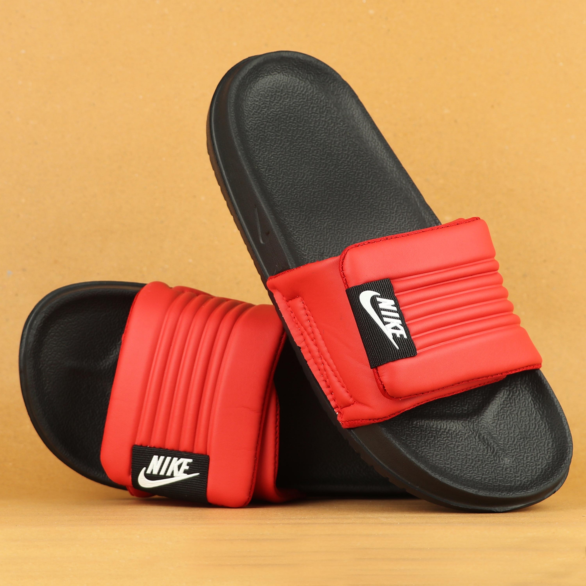 Picture of Premium Quality Slides for Men | N. i. k. e  Bangla Fusion Art | New Collection Slides for Boys slipper Room Slipper  SUPPER Soft shoe