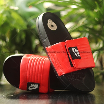 Picture of Premium Quality Slides for Men | N. i. k. e  Bangla Fusion Art | New Collection Slides for Boys slipper Room Slipper  SUPPER Soft shoe