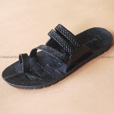 Picture of Sandals for Men Casual Sandals Turag-131  comfortable shoe Panjabi's Sandal Chappal  Kolapuri  shoe Light weight Outdoor shoes Flip Flops Non-Slip Shoe for man Air Shoes Crosse belt sandal