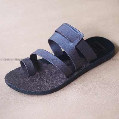 Picture of Sandals for Men Casual Sandals idea- R-63  comfortable shoe Panjabi's Sandal Chappal  Kolapuri  shoe Light weight Outdoor shoes Flip Flops Non-Slip Shoe for man Air Shoes Crosse belt sandal