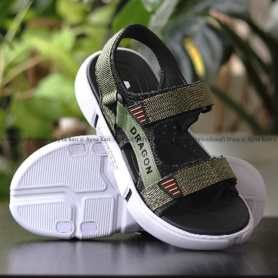 Picture of Gladiator Sandals for Men Dragon- Casual Beach Sandals shoe Light weight Outdoor shoes Flip Flops Non-Slip Shoe for man Shoes