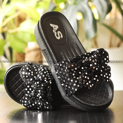Picture of Flat Slipper for girls New collection Winter slipper for women Room Slipper house slipper wool slipper