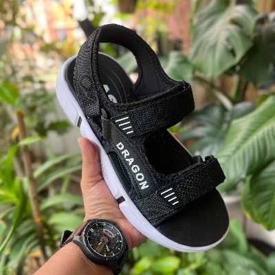 Picture of Gladiator Sandals for Men Dragon- Casual Beach Sandals shoe Light weight Outdoor shoes Flip Flops Non-Slip Shoe for man Shoes