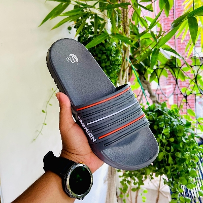Picture of Slides for Boys Premium Quality Light Weight Daily use Basic Slides sandal for Men Waterproof She
