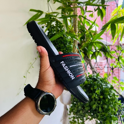 Picture of Slides for Boys Premium Quality Light Weight Daily use Basic Slides sandal for Men Waterproof She