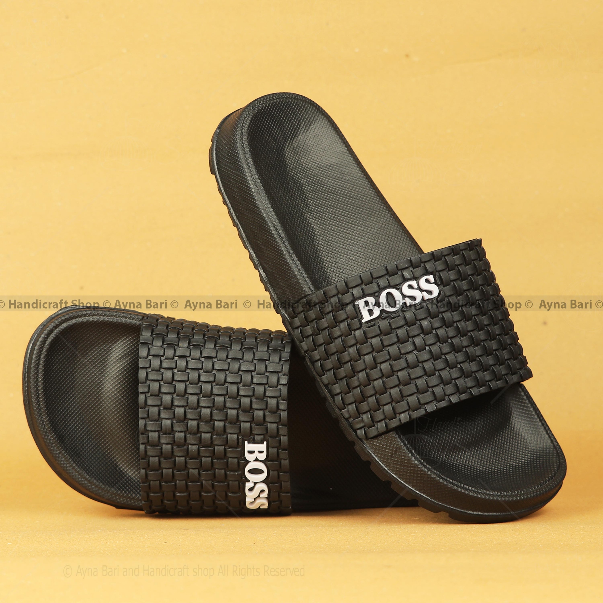 Picture of Slides for Men Lightweight Slides for Boys & Men | Waterproof | Basic Daily Use Slides Slides for Boys Shoe for men