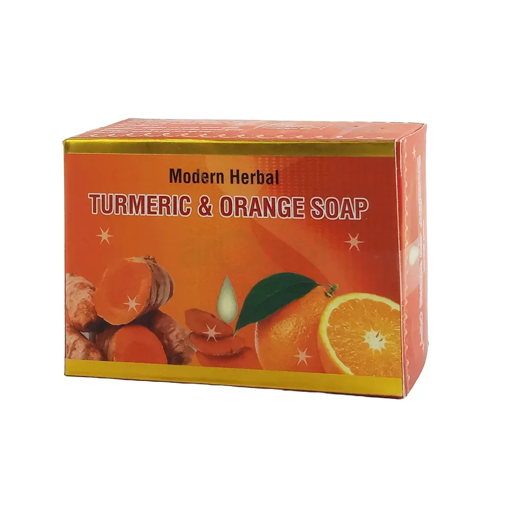 Picture of Modern Herbal Turmeric - Orange Soap - 100 gm