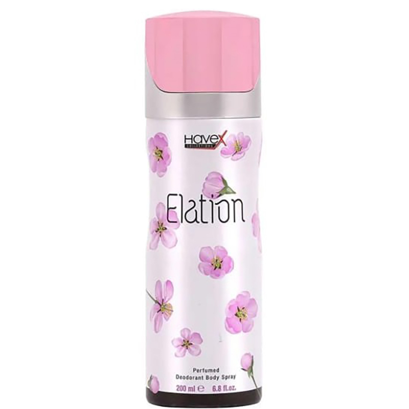 Picture of International UAE product Body spray party scent Havex ELation used for female - 200 ml