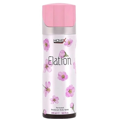Picture of International UAE product Body spray party scent Havex ELation used for female - 200 ml