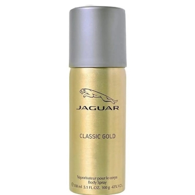Picture of International France product Body Spray Jaguar Classic Gold for Men - 150 ml