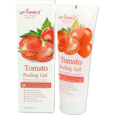Picture of Tomato Peeling Gel | ISO Approved | 100% Authentic | Brightening Face & Body Exfoliating Gel 320 ml