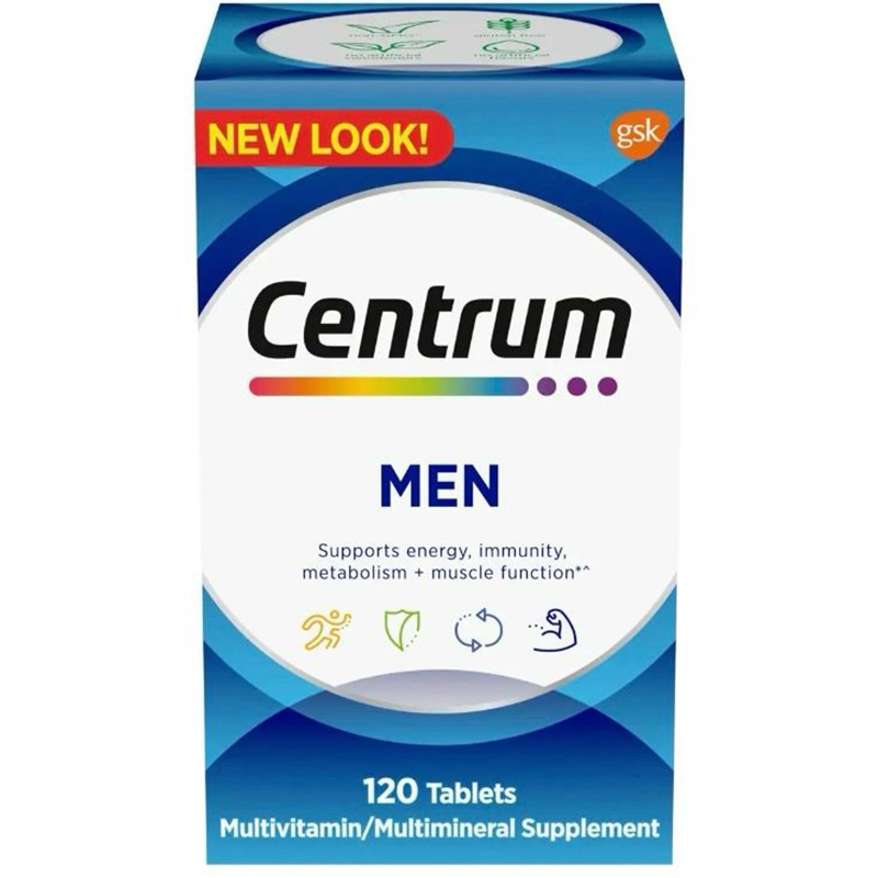 Picture of Centrum Multivitamins for Men,120 Tablets