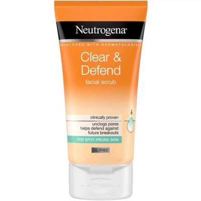 Picture of International France Product Neutrogena Clear & Defend Facial Scrub (150ml)