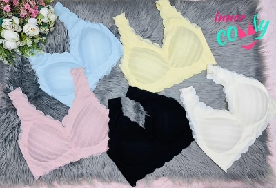 Picture of Imported New Stylish Comfortable Padded Bra for Women (3 Piece)