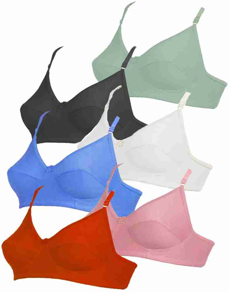 Picture of Full Coverage Lightly Padded Bra for Women 4 Pice Multiclour