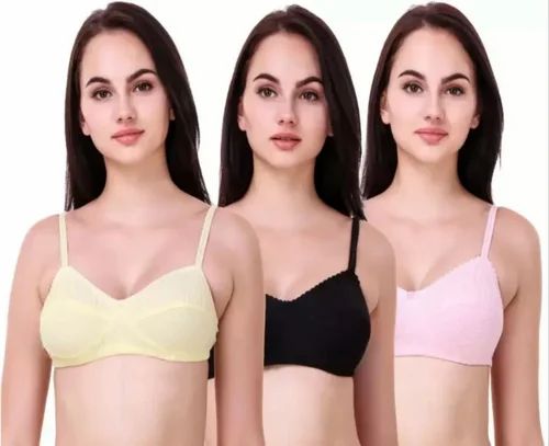 Picture of Full Coverage Lightly Padded Bra for Women 4 Pice Multiclour
