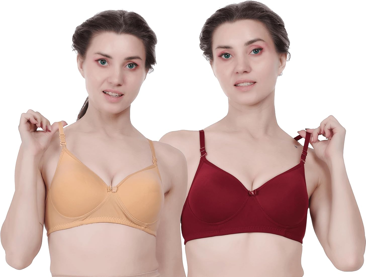 Picture of Full Coverage Lightly Padded Bra for Women 1 Pice Multiclour