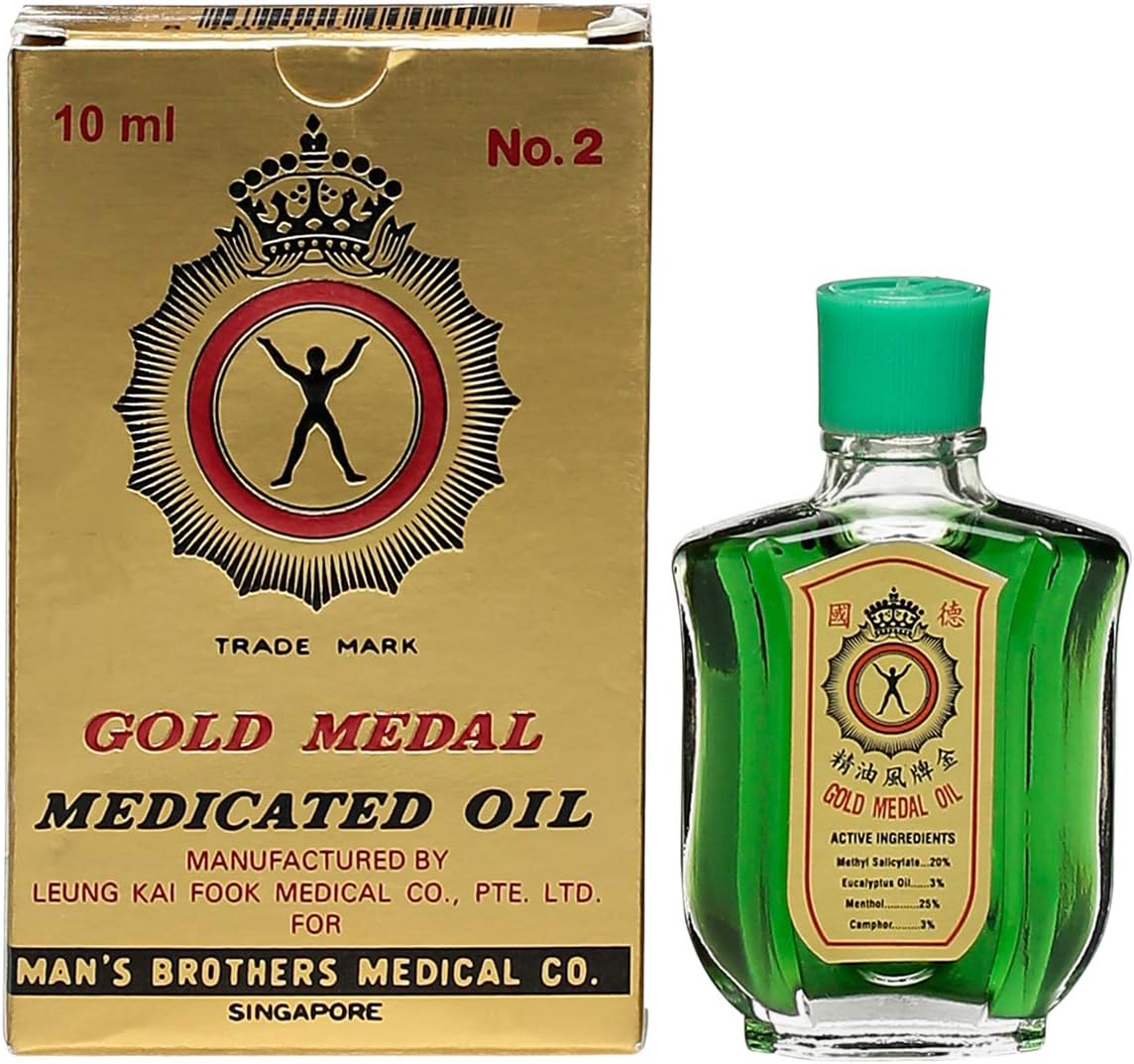 Picture of Gold Medal Medicated Oil 10 ml Orginal