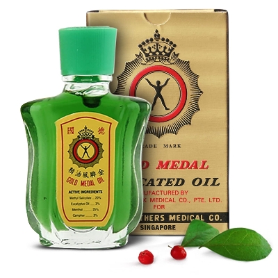 Picture of Gold Medal Medicated Oil 10 ml Orginal