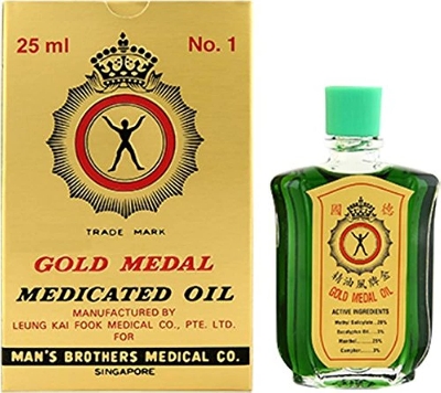 Picture of Gold Medal Medicated Oil - 25ml Orginal