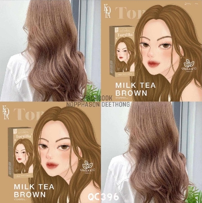 Picture of Best Kota Cosmetics Hair Color Cream Tortilla Milk Tea Brown