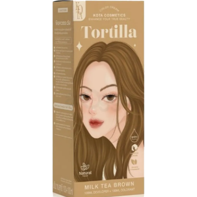 Picture of Best Kota Cosmetics Hair Color Cream Tortilla Milk Tea Brown