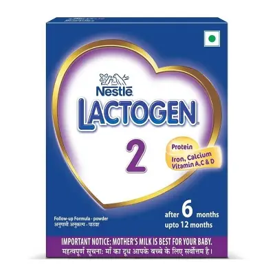 Picture of LACTOGEN 2 Infant Formula Powder - Upto 6 months, Stage 2, 400g
