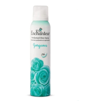 Picture of International Malaysian product Enchanteur Gorgeous Body Spray used for male/female - 150 ml