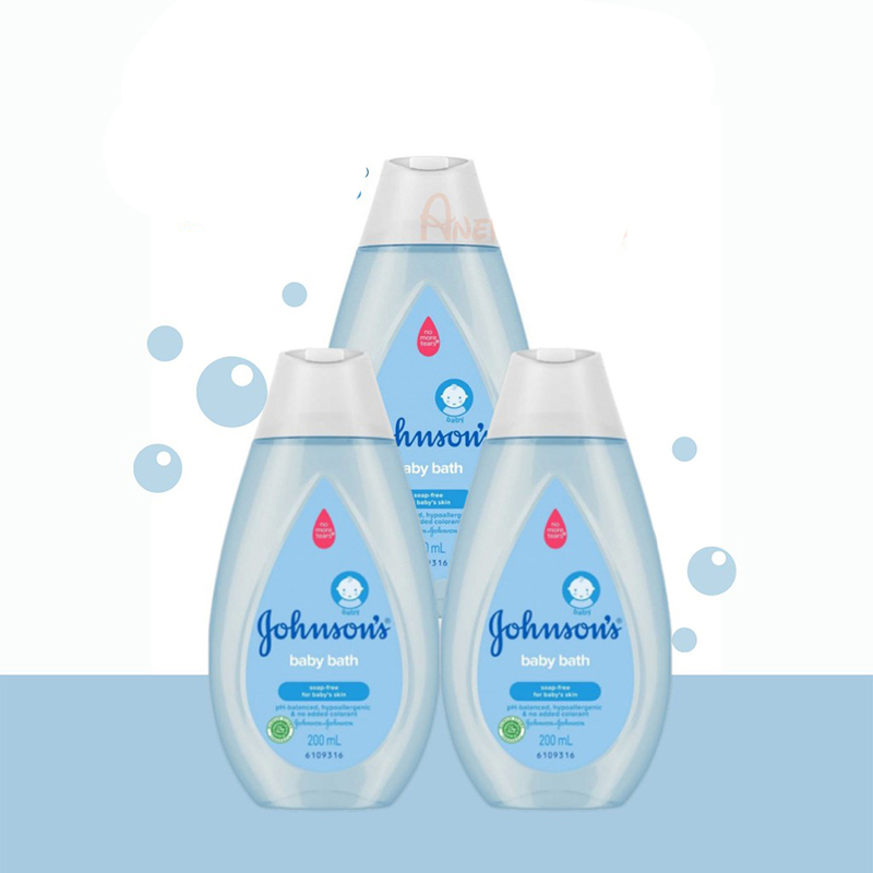 Picture of International Indonisia Product Johnson's Baby Bath Blue 200ml