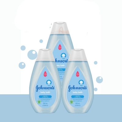 Picture of International Indonisia Product Johnson's Baby Bath Blue 200ml