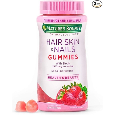 Picture of Nature’s Bounty Hair, Skin and Nails Vitamin Gummies with Biotin, 80ct