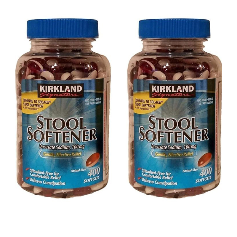 Picture of Kirkland Signature Stool Softener 100 mg, 400 Softgels