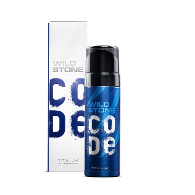 Picture of International Indian Product Wilde Stone Code Titanium Body Perfume for Men, 120ml