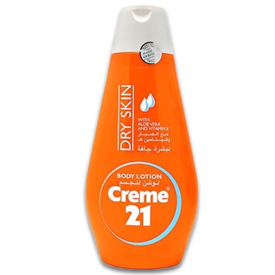 Picture of International Germany Product Crem 21 Vitamin E & Almond Oil Body Lotion for Ultra Dry Skin (400ml)