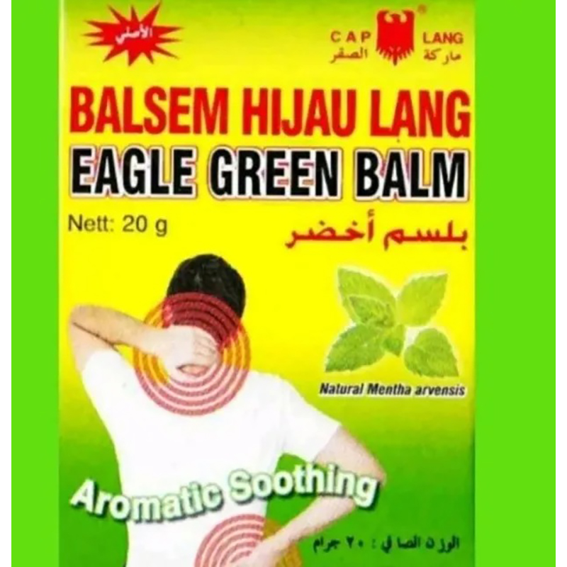 Picture of International Indonisia Product EagleBrand Balsem Gosok Javi Green Balm - 20G
