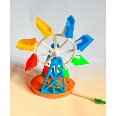 Picture of Nagordola for aquarium chantubtimplaza Set of Dutch Windmill, Air Pump, Air Tube, T-Connector Valve Aquarium Fish Decoration Ornament Tank