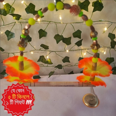 Picture of Bird swing toy Natural Wooden Parrots Swing Toy