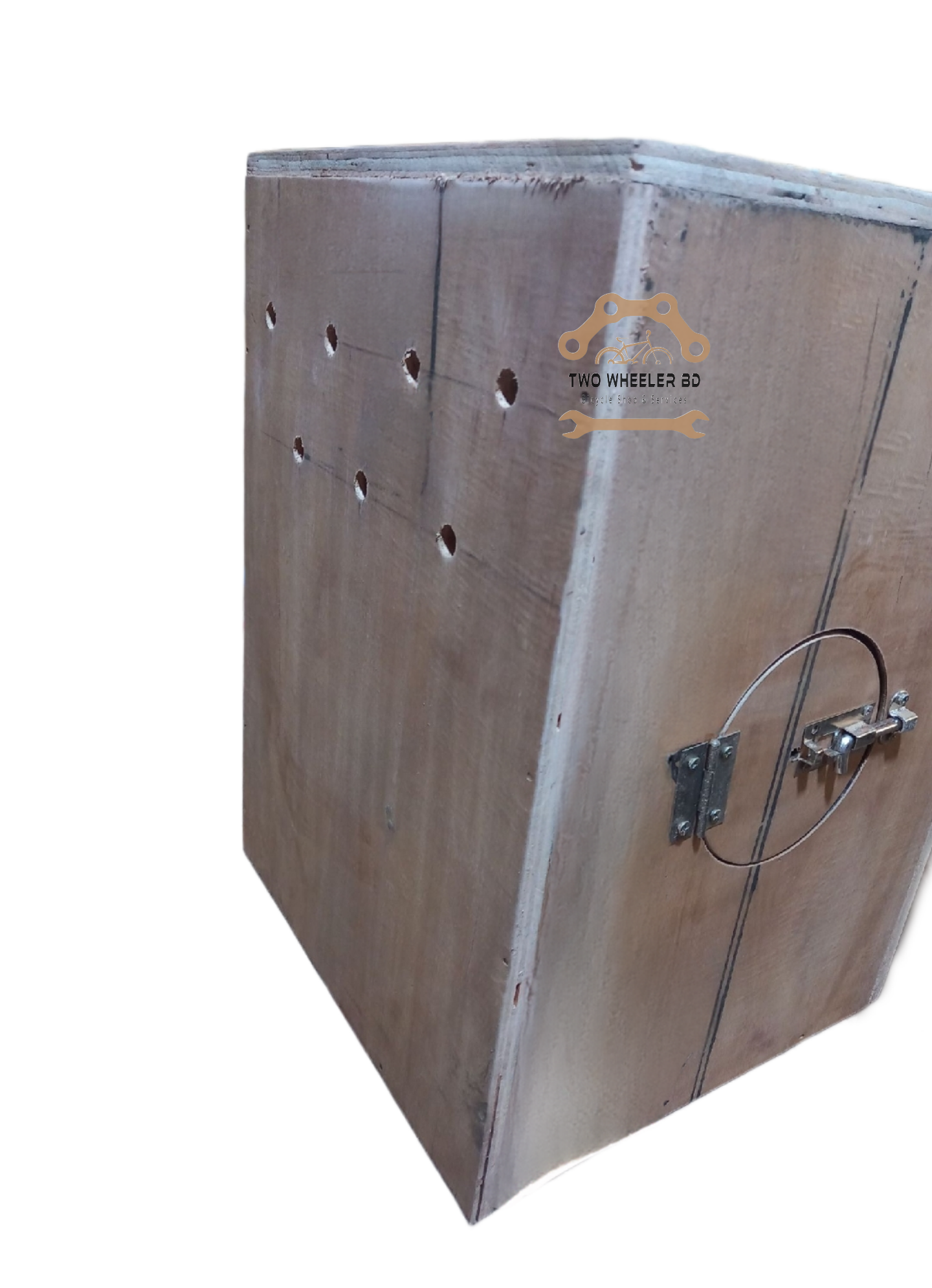 Picture of Square Big Size Breeding Box for Cockatiel or Macao Parrot with Perch Attached