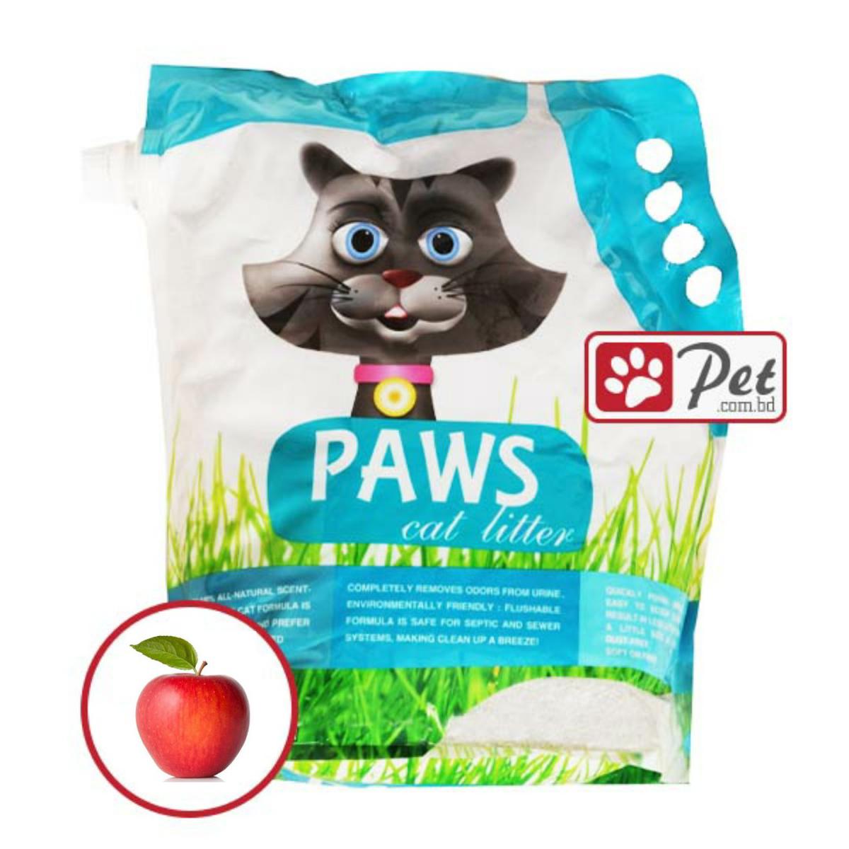 Picture of Paws Clumping Cat Litter – Apple (4.5kg)