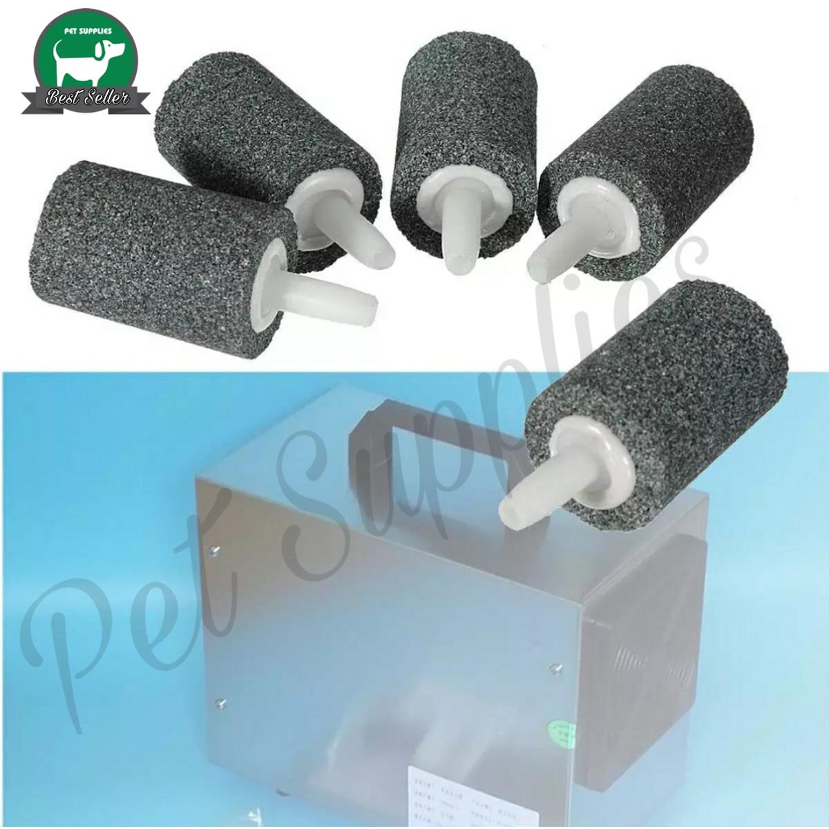 Picture of 5pcs Bubble Stones High Temperature Firing Good Filterability Diffuser Stone For Ozone Generator Ozone Aeration Stone