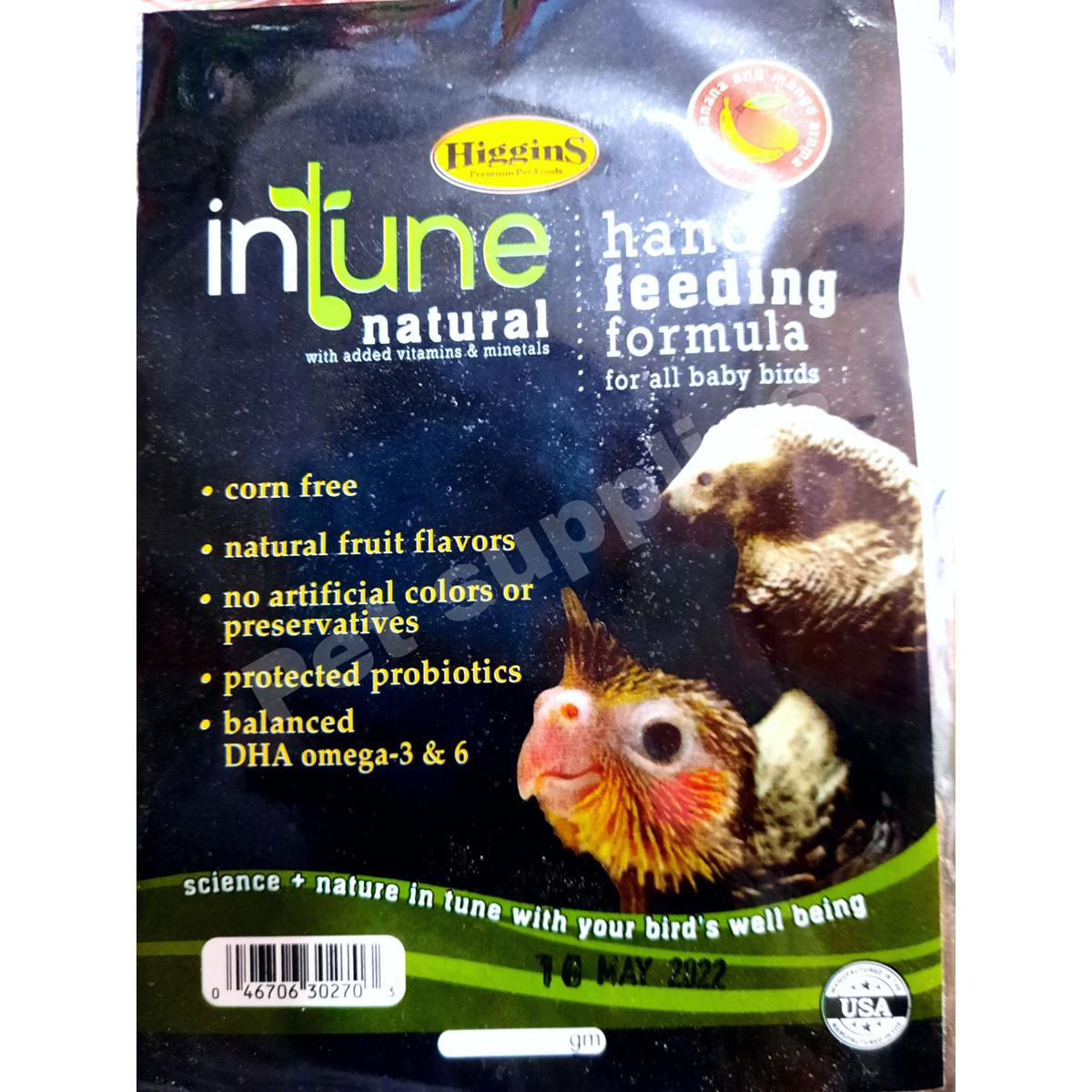 Picture of HIGGINS inJune Natural Hand feeding formula Made In USA  For All Kind Of Birds & Small Pet Growing & Health 200g
