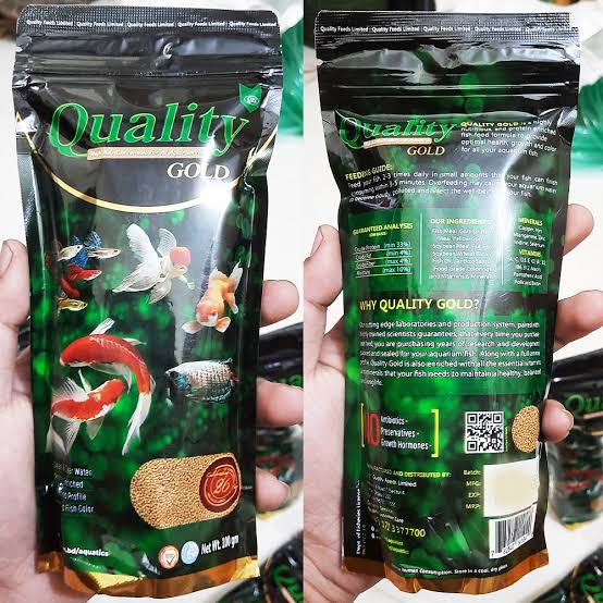 Picture of Quality Fish Food (200gm-Mini Pellet) - A Thailand Branded Product - Spirulina Enhanced Formulation For All Ornamental Fish | Make Your Fish Color-Enhanced & Healthy |