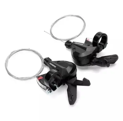 Picture of 3x8-Speed Shift Lever Shifter Right Left Bicycle Shifter. Shimano 3*8 speed oil Shifter