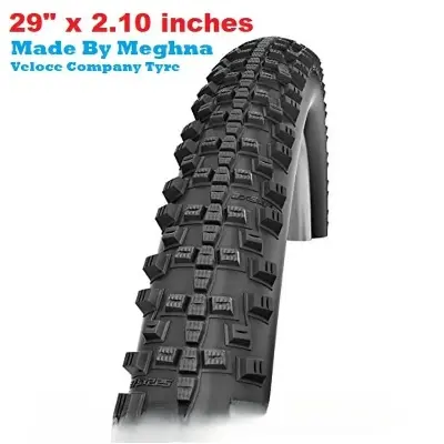 Picture of 29" x 2.10 inches Nylon Tyre Tire Mountain MTB Bicycle 29" x 2.10 (52-622) Meghna tyre 29" Bike Tire