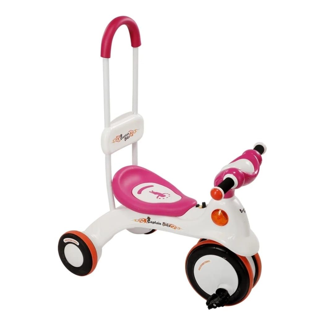 Picture of Captain Bike KD Trolley - White & Blue ,White & Pink  Cash On Delivery Available